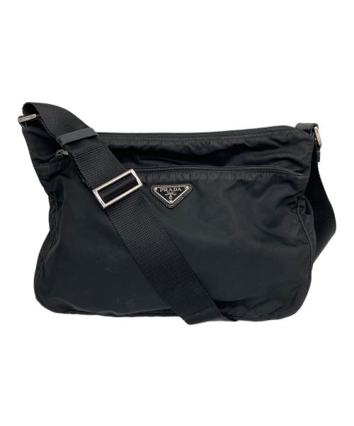 PRADA（プラダ）PRADA (プラダ) ショルダーバッグ ブラックの古着・服飾アイテム