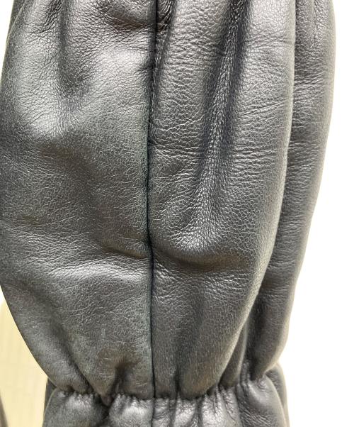 HUNTING WORLD（ハンティングワールド）HUNTING WORLD (ハンティングワールド) ラムレザージャケット ブラック サイズ:SIZE44の古着・服飾アイテム