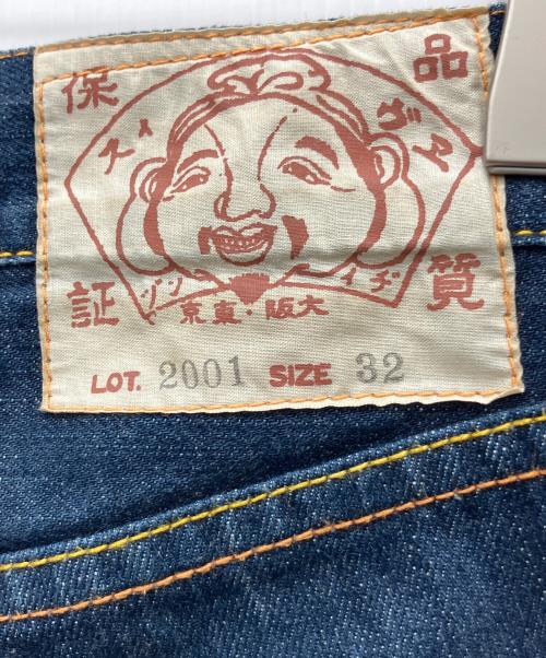 EVISU（エヴィス）EVISU (エヴィス) デニムハーフパンツ インディゴ サイズ:32の古着・服飾アイテム
