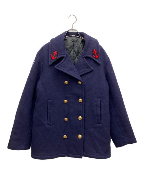 U'S NAVY（ユーエスネイビー）U'S NAVY (ユーエスネイビー) Pコート ネイビー サイズ:Mの古着・服飾アイテム