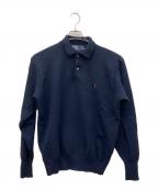 POLO RALPH LAURENポロ・ラルフローレン）の古着「厚手ニット」｜ネイビー