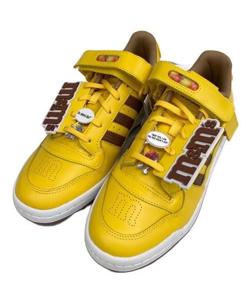 adidas（アディダス）adidas (アディダス) FORUM LOW(フォーラム ロー) M&Ms イエロー×ブラウン サイズ:27の古着・服飾アイテム