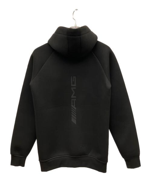 Mercedes Benz（メルセデスベンツ）Mercedes Benz (メルセデスベンツ) ジップパーカー ブラック サイズ:Sの古着・服飾アイテム