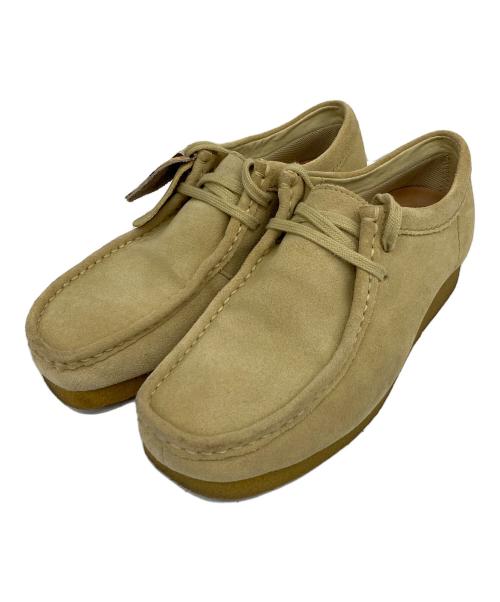CLARKS（クラークス）CLARKS (クラークス) WallabeeEVO WP ベージュ サイズ:235の古着・服飾アイテム