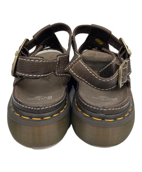 Dr.Martens（ドクターマーチン）Dr.Martens (ドクターマーチン) DUNNET FLOWER サンダル ブラウン サイズ:UK9の古着・服飾アイテム