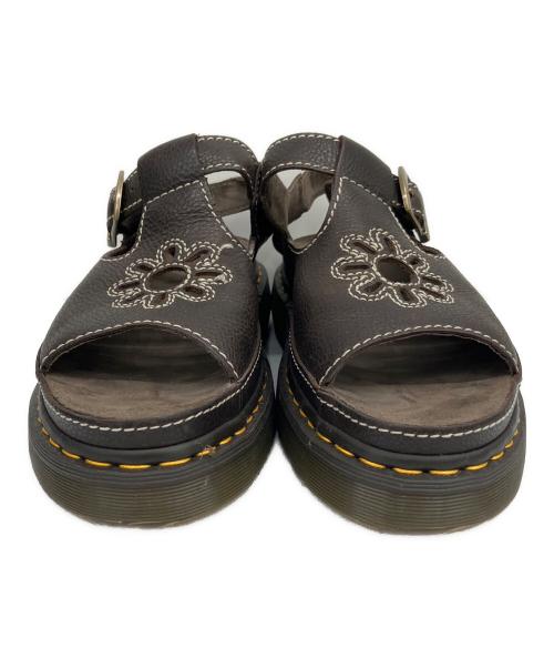 Dr.Martens（ドクターマーチン）Dr.Martens (ドクターマーチン) DUNNET FLOWER サンダル ブラウン サイズ:UK9の古着・服飾アイテム