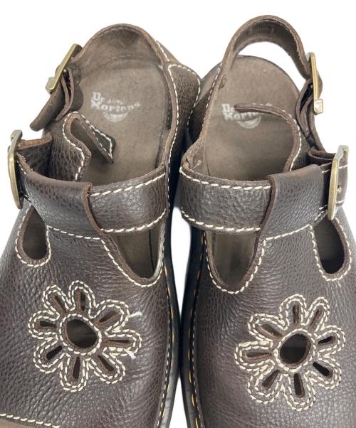 Dr.Martens（ドクターマーチン）Dr.Martens (ドクターマーチン) DUNNET FLOWER サンダル ブラウン サイズ:UK9の古着・服飾アイテム