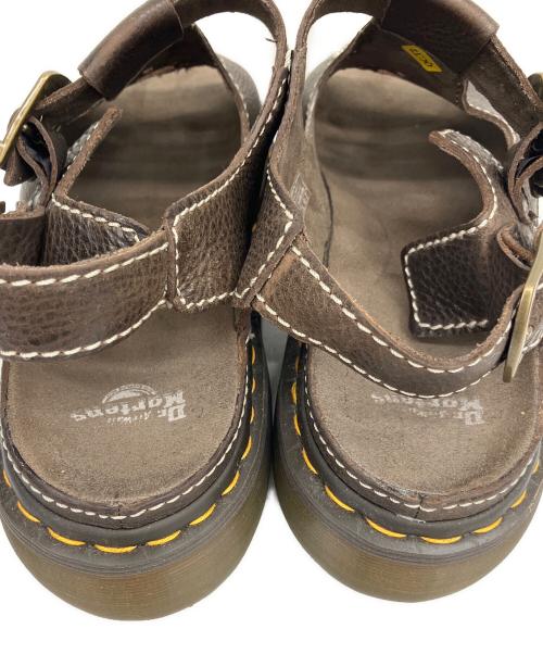 Dr.Martens（ドクターマーチン）Dr.Martens (ドクターマーチン) DUNNET FLOWER サンダル ブラウン サイズ:UK9の古着・服飾アイテム