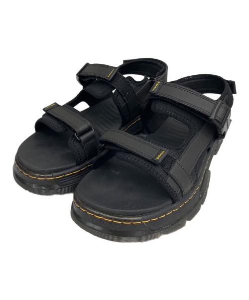 Dr.Martens（ドクターマーチン）Dr.Martens (ドクターマーチン) ストラップサンダル ブラック サイズ:UK9の古着・服飾アイテム