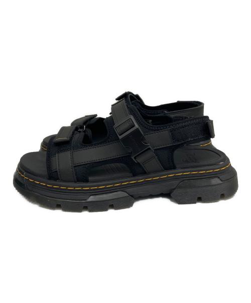 Dr.Martens（ドクターマーチン）Dr.Martens (ドクターマーチン) ストラップサンダル ブラック サイズ:UK9の古着・服飾アイテム
