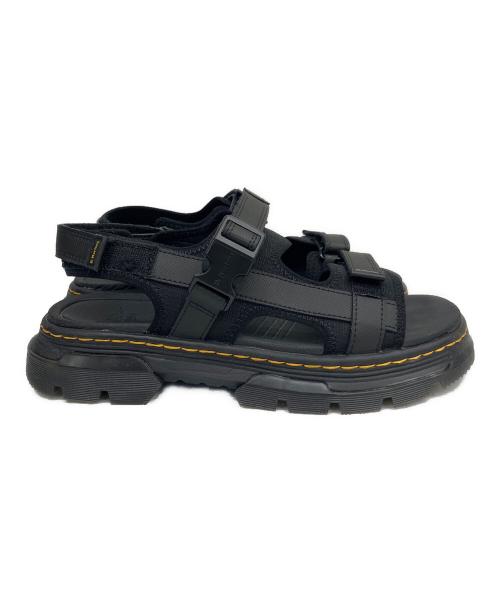 Dr.Martens（ドクターマーチン）Dr.Martens (ドクターマーチン) ストラップサンダル ブラック サイズ:UK9の古着・服飾アイテム