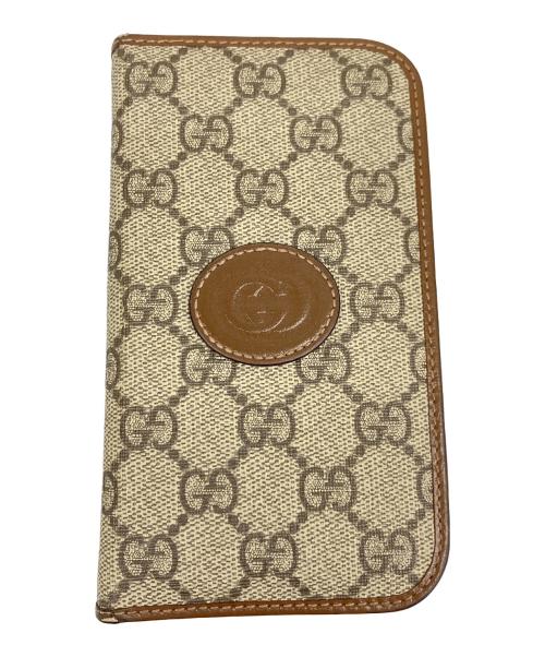 GUCCI（グッチ）GUCCI (グッチ) スマホケース iPhone15 ベージュの古着・服飾アイテム