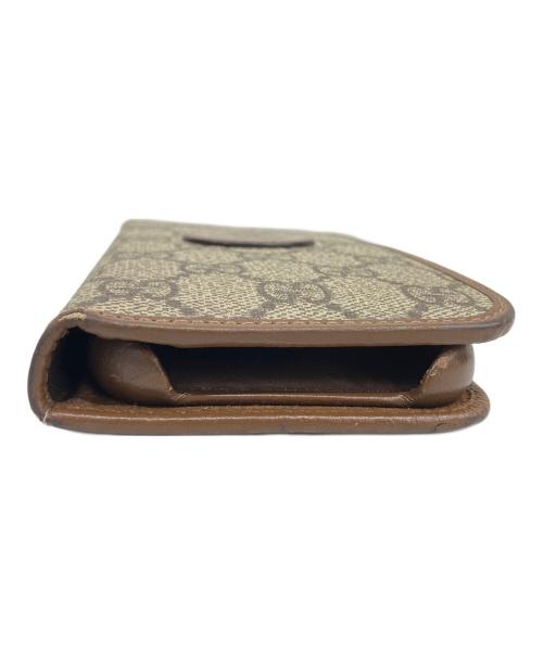 GUCCI（グッチ）GUCCI (グッチ) スマホケース iPhone15 ベージュの古着・服飾アイテム