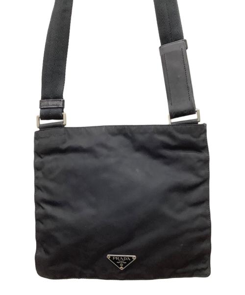 PRADA（プラダ）PRADA (プラダ) ショルダーバッグ ブラックの古着・服飾アイテム