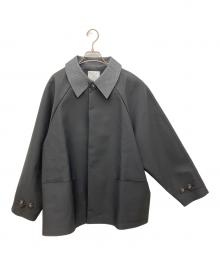 CITYSHOP（シティショップ）の古着「BONDING GABA ジャケット」｜ブラック