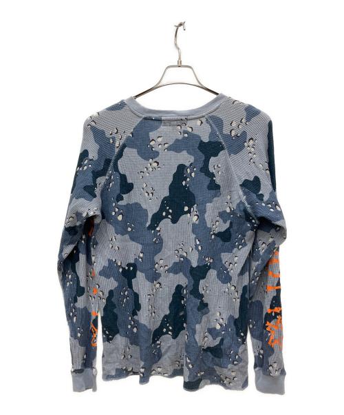BoTT（ボット）BoTT (ボット) 長袖カットソー ブルー サイズ:Sの古着・服飾アイテム