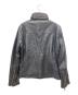 BURBERRY BLACK LABEL (バーバリーブラックレーベル) レザージャケット ブラック サイズ:M：12000円