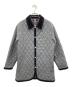 BURBERRY BLACK LABEL（バーバリーブラックレーベル）の古着「キルティングジャケット」｜グレー×ブラック