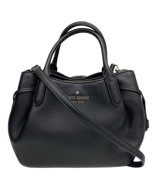 Kate Spade（ケイトスペード）Kate Spade (ケイトスペード) ダンプリング スモール サッチェル ブラックの古着・服飾アイテム
