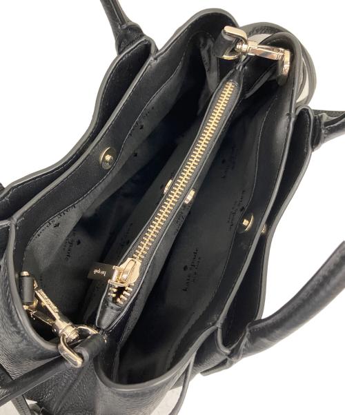 Kate Spade（ケイトスペード）Kate Spade (ケイトスペード) ダンプリング スモール サッチェル ブラックの古着・服飾アイテム