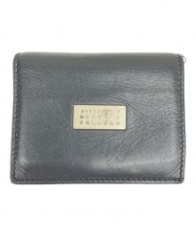 MM6 Maison Margiela（エムエムシックスメゾンマルジェラ）の古着「2つ折り財布」｜ブラック