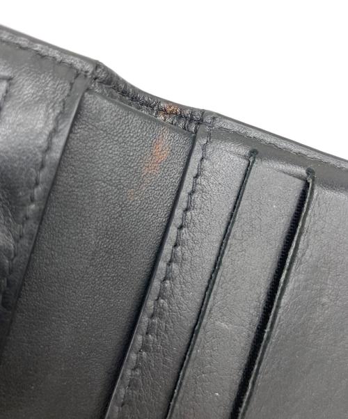 MM6 Maison Margiela（エムエムシックスメゾンマルジェラ）MM6 Maison Margiela (エムエムシックスメゾンマルジェラ) 2つ折り財布 ブラックの古着・服飾アイテム