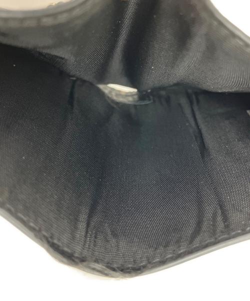 MM6 Maison Margiela（エムエムシックスメゾンマルジェラ）MM6 Maison Margiela (エムエムシックスメゾンマルジェラ) 2つ折り財布 ブラックの古着・服飾アイテム