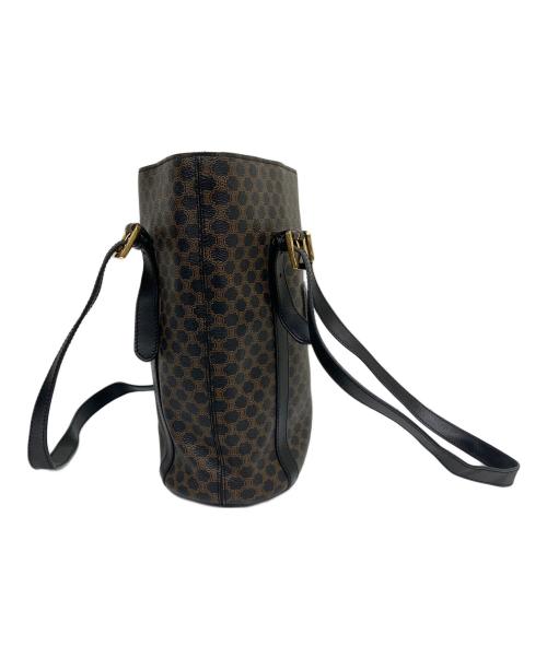 CELINE（セリーヌ）CELINE (セリーヌ) ハンドバッグ ブラック×ブラウンの古着・服飾アイテム