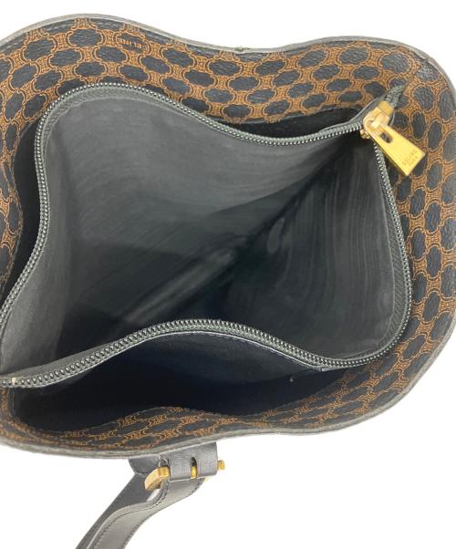 CELINE（セリーヌ）CELINE (セリーヌ) ハンドバッグ ブラック×ブラウンの古着・服飾アイテム