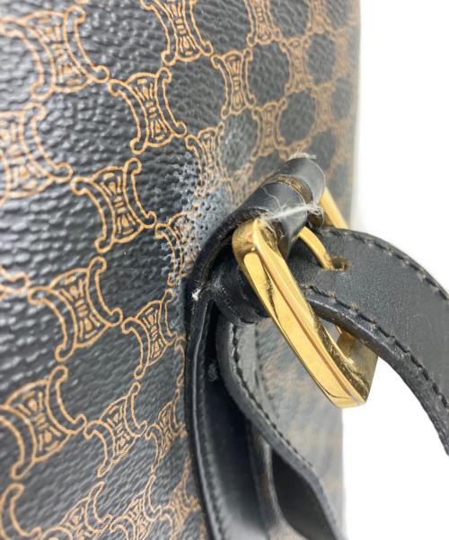 CELINE（セリーヌ）CELINE (セリーヌ) ハンドバッグ ブラック×ブラウンの古着・服飾アイテム