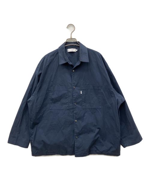 Graphpaper（グラフペーパー）Graphpaper (グラフペーパー) 長袖シャツ ネイビー サイズ:Fの古着・服飾アイテム