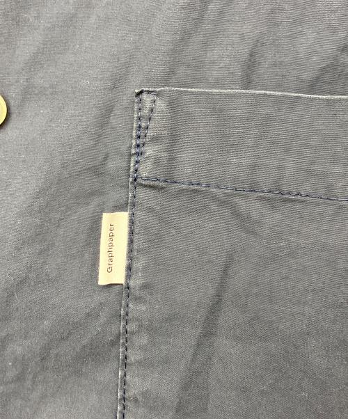Graphpaper（グラフペーパー）Graphpaper (グラフペーパー) 長袖シャツ ネイビー サイズ:Fの古着・服飾アイテム