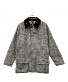 Barbour（バブアー）の古着「フィールドコート」｜グレー×ブラック