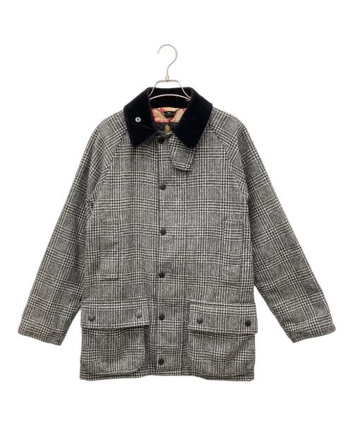 Barbour（バブアー）Barbour (バブアー) フィールドコート グレー×ブラック サイズ:UK34の古着・服飾アイテム
