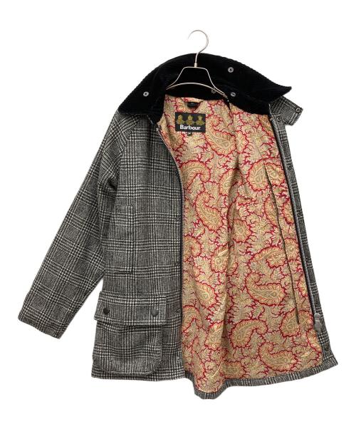 Barbour（バブアー）Barbour (バブアー) フィールドコート グレー×ブラック サイズ:UK34の古着・服飾アイテム