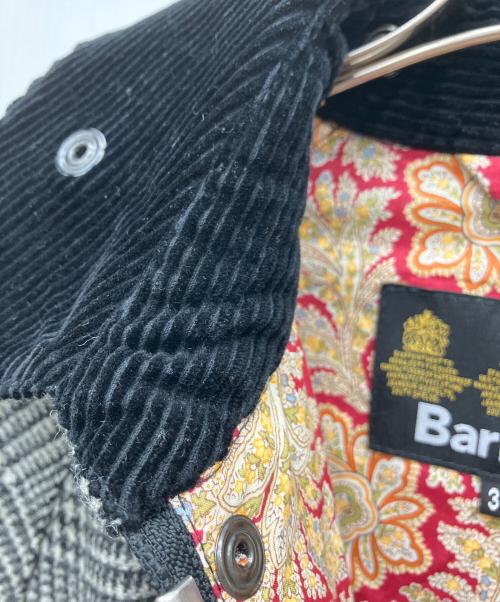 Barbour（バブアー）Barbour (バブアー) フィールドコート グレー×ブラック サイズ:UK34の古着・服飾アイテム