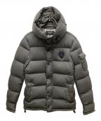 BURBERRY BLACK LABELバーバリーブラックレーベル）の古着「ダウンジャケット」｜グリーン