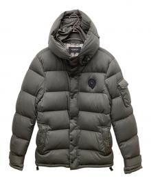 BURBERRY BLACK LABEL（バーバリーブラックレーベル）の古着「ダウンジャケット」｜グリーン