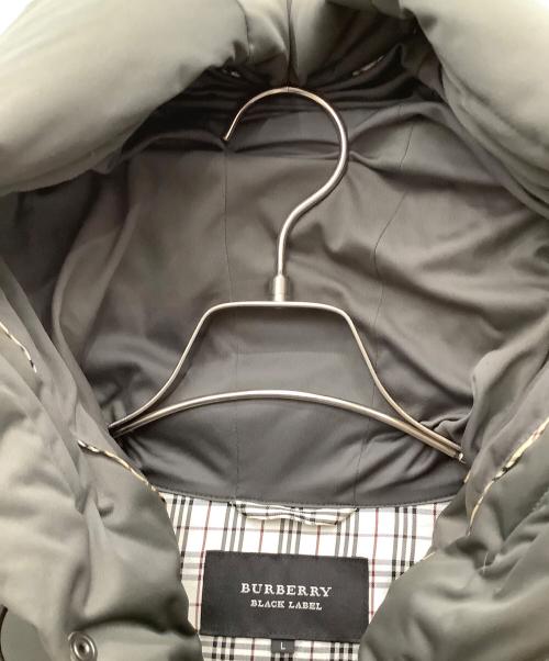 BURBERRY BLACK LABEL（バーバリーブラックレーベル）BURBERRY BLACK LABEL (バーバリーブラックレーベル) ダウンジャケット グリーン サイズ:Lの古着・服飾アイテム