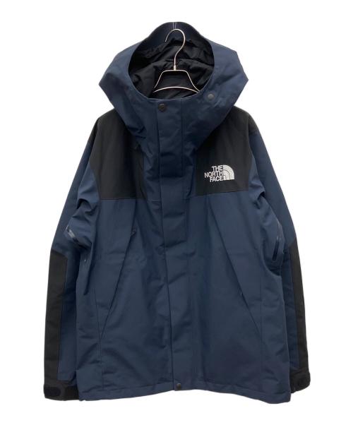 THE NORTH FACE（ザ ノース フェイス）THE NORTH FACE (ザ ノース フェイス) マウンテンジャケット ネイビー×ブラック サイズ:Lの古着・服飾アイテム