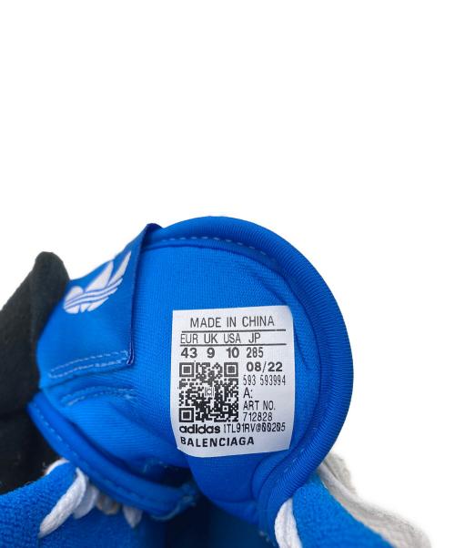 adidas（アディダス）adidas (アディダス) BALENCIAGA (バレンシアガ) スニーカー ホワイト×ブルー サイズ:28.5の古着・服飾アイテム