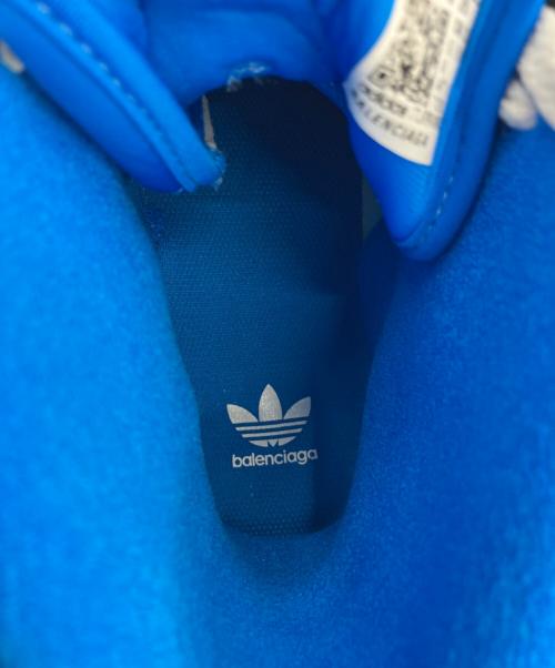 adidas（アディダス）adidas (アディダス) BALENCIAGA (バレンシアガ) スニーカー ホワイト×ブルー サイズ:28.5の古着・服飾アイテム