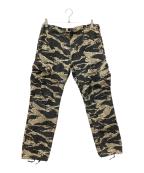 stussyステューシー）の古着「カーゴパンツ」｜カーキ