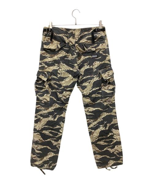 stussy（ステューシー）stussy (ステューシー) カーゴパンツ カーキ サイズ:32の古着・服飾アイテム