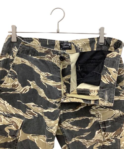 stussy（ステューシー）stussy (ステューシー) カーゴパンツ カーキ サイズ:32の古着・服飾アイテム