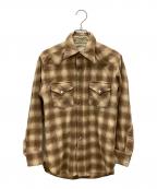 PENDLETONペンドルトン）の古着「長袖シャツ」｜カーキ