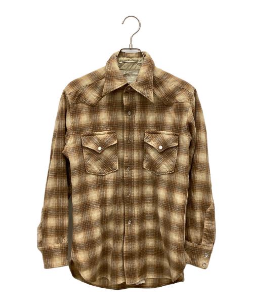PENDLETON（ペンドルトン）PENDLETON (ペンドルトン) 長袖シャツ カーキ サイズ:Mの古着・服飾アイテム