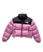 THE NORTH FACEザ ノース フェイス）の古着「ダウンジャケット」｜ピンク×ブラック