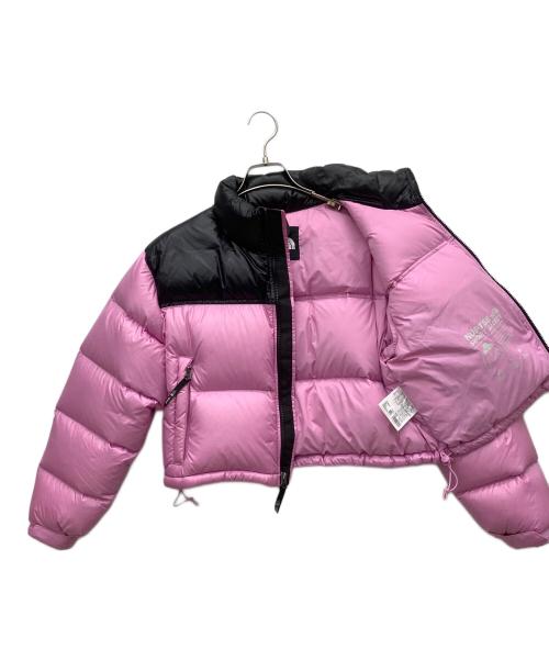 THE NORTH FACE（ザ ノース フェイス）THE NORTH FACE (ザ ノース フェイス) ダウンジャケット ピンク×ブラック サイズ:Lの古着・服飾アイテム