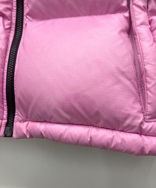 THE NORTH FACE（ザ ノース フェイス）THE NORTH FACE (ザ ノース フェイス) ダウンジャケット ピンク×ブラック サイズ:Lの古着・服飾アイテム